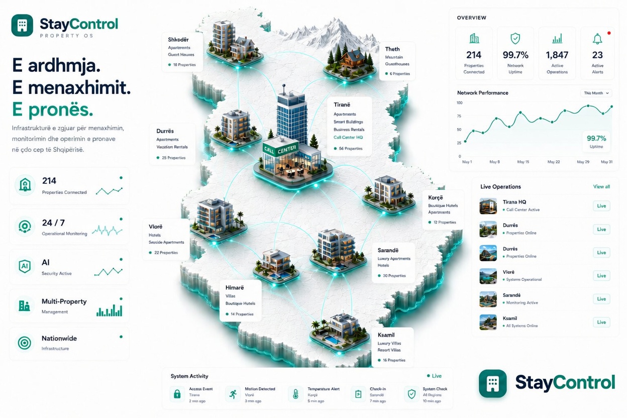 StayControl Dashboard